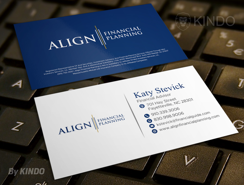 Align Financial Planning logo design by Kindo