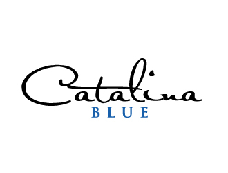 Catalina Blue logo design by ElonStark