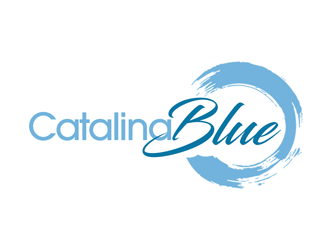 Catalina Blue logo design by kunejo