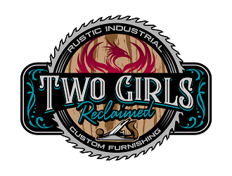 Two Girls Reclaimed logo design by haze