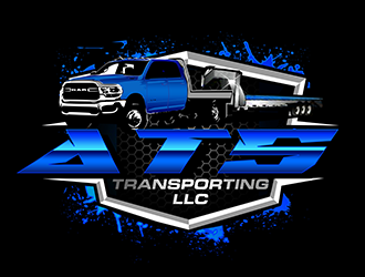 ATS TRANSPORTING LLC  logo design by 3Dlogos