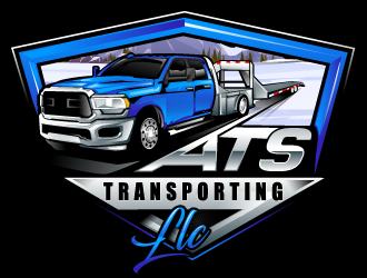 ATS TRANSPORTING LLC  logo design by dorijo