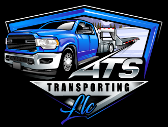 ATS TRANSPORTING LLC  logo design by dorijo