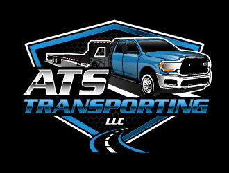 ATS TRANSPORTING LLC  logo design by daywalker