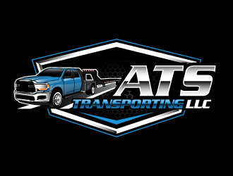 ATS TRANSPORTING LLC  logo design by daywalker