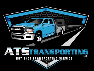 ATS TRANSPORTING LLC  logo design by Suvendu