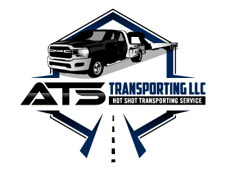 ATS TRANSPORTING LLC  logo design by torresace