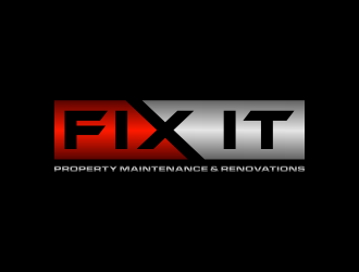 Fix It Property Maintenance & Renovations  logo design by salis17