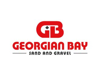 Georgian Bay Sand and Gravel  logo design by maserik