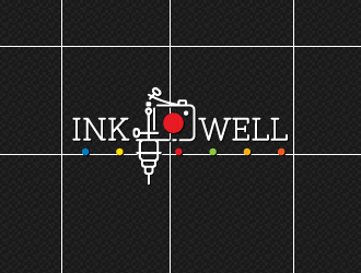 Inkwell logo design by ascii