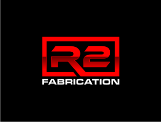 R2 Fabrication  logo design by blessings