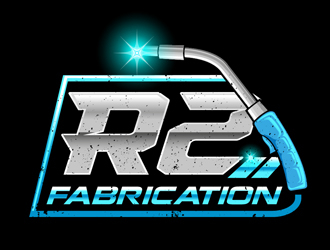 R2 Fabrication  logo design by DreamLogoDesign