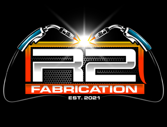 R2 Fabrication  logo design by DreamLogoDesign