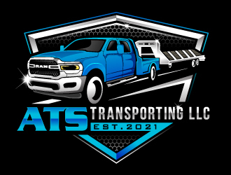 ATS TRANSPORTING LLC  logo design by giggi