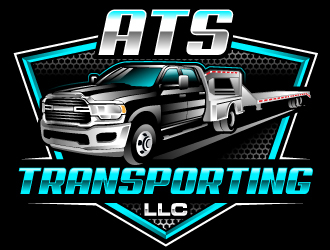 ATS TRANSPORTING LLC  logo design by Suvendu