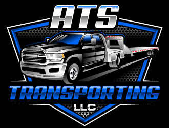 ATS TRANSPORTING LLC  logo design by Suvendu