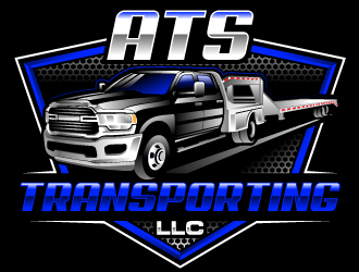 ATS TRANSPORTING LLC  logo design by Suvendu