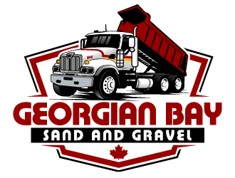 Georgian Bay Sand and Gravel  logo design by izimax