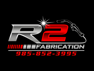 R2 Fabrication  logo design by qqdesigns