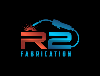 R2 Fabrication  logo design by Artomoro