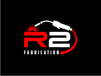 R2 Fabrication  logo design by Artomoro