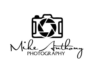 Mike Anthony Photography logo design by ElonStark