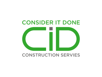 Consider It Done Construction Servies  logo design by salis17