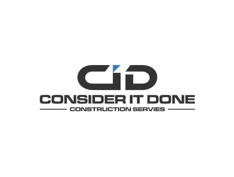 Consider It Done Construction Servies  logo design by hopee