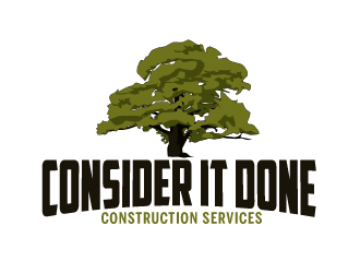 Consider It Done Construction Servies  logo design by ElonStark