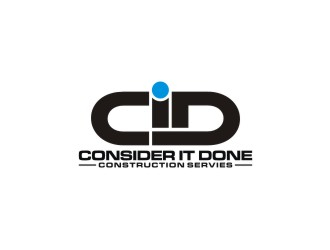 Consider It Done Construction Servies  logo design by josephira