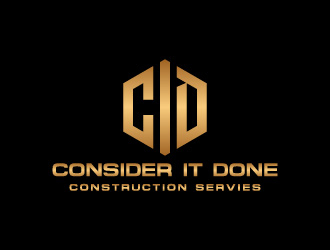 Consider It Done Construction Servies  logo design by CreativeKiller