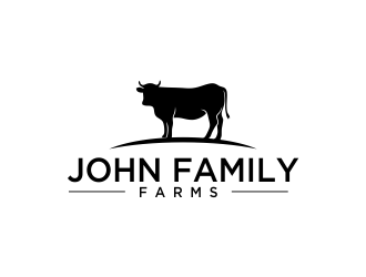 John Family Farms logo design by oke2angconcept