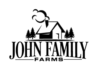 John Family Farms logo design by ElonStark