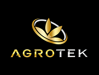 AgroTek logo design by 3Dlogos