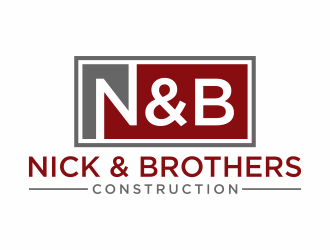 Nick & Brothers Construction logo design by Franky.