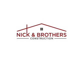 Nick & Brothers Construction logo design by blessings