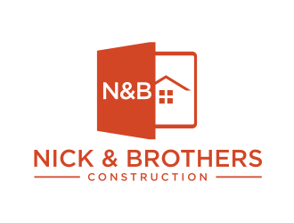 Nick & Brothers Construction logo design by GassPoll