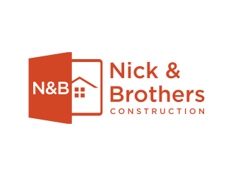 Nick & Brothers Construction logo design by GassPoll