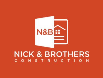 Nick & Brothers Construction logo design by GassPoll