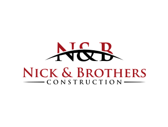 Nick & Brothers Construction logo design by puthreeone