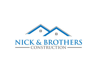 Nick & Brothers Construction logo design by Purwoko21