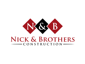 Nick & Brothers Construction logo design by puthreeone