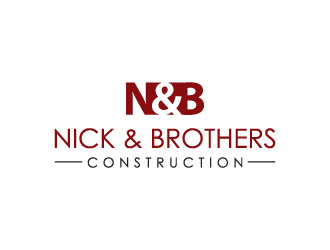 Nick & Brothers Construction logo design by aryamaity