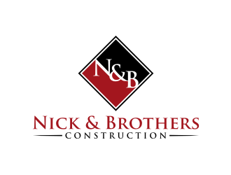 Nick & Brothers Construction logo design by puthreeone