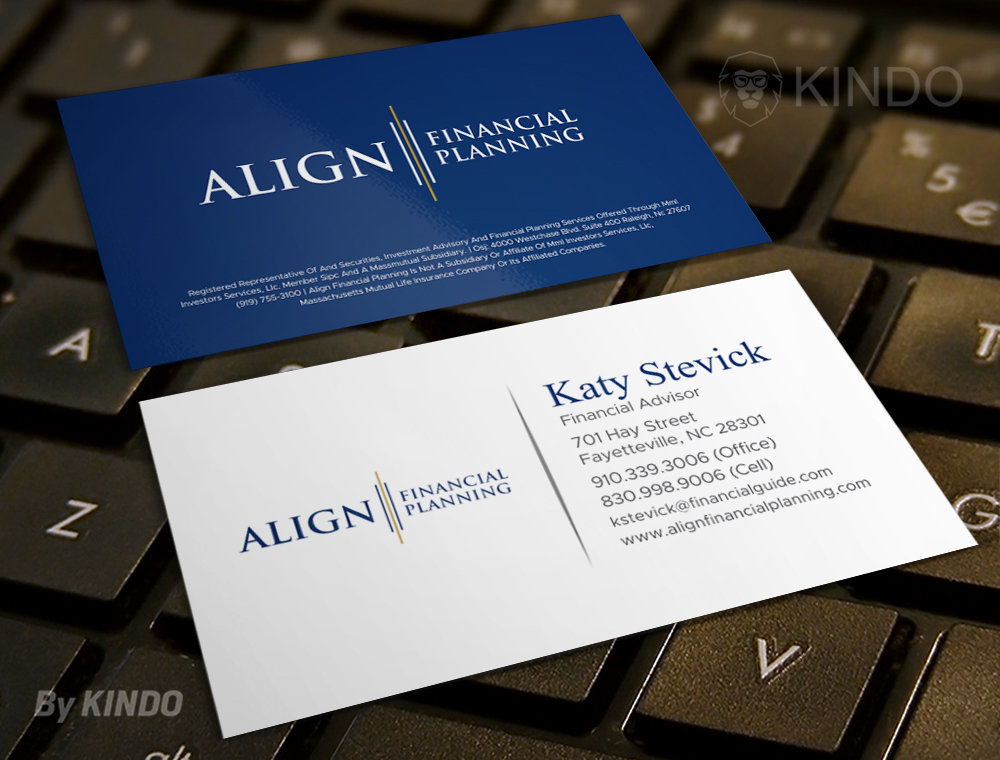 Align Financial Planning logo design by Kindo