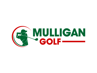 Mulligan Golf logo design by Humhum