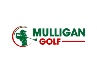 Mulligan Golf logo design by Humhum