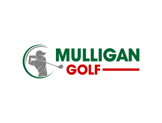 Mulligan Golf logo design by Humhum