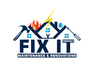 Fix It Property Maintenance & Renovations  logo design by Suvendu