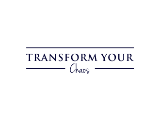 Transform Your Chaos logo design by kurnia